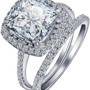 White Gold Plated Princess